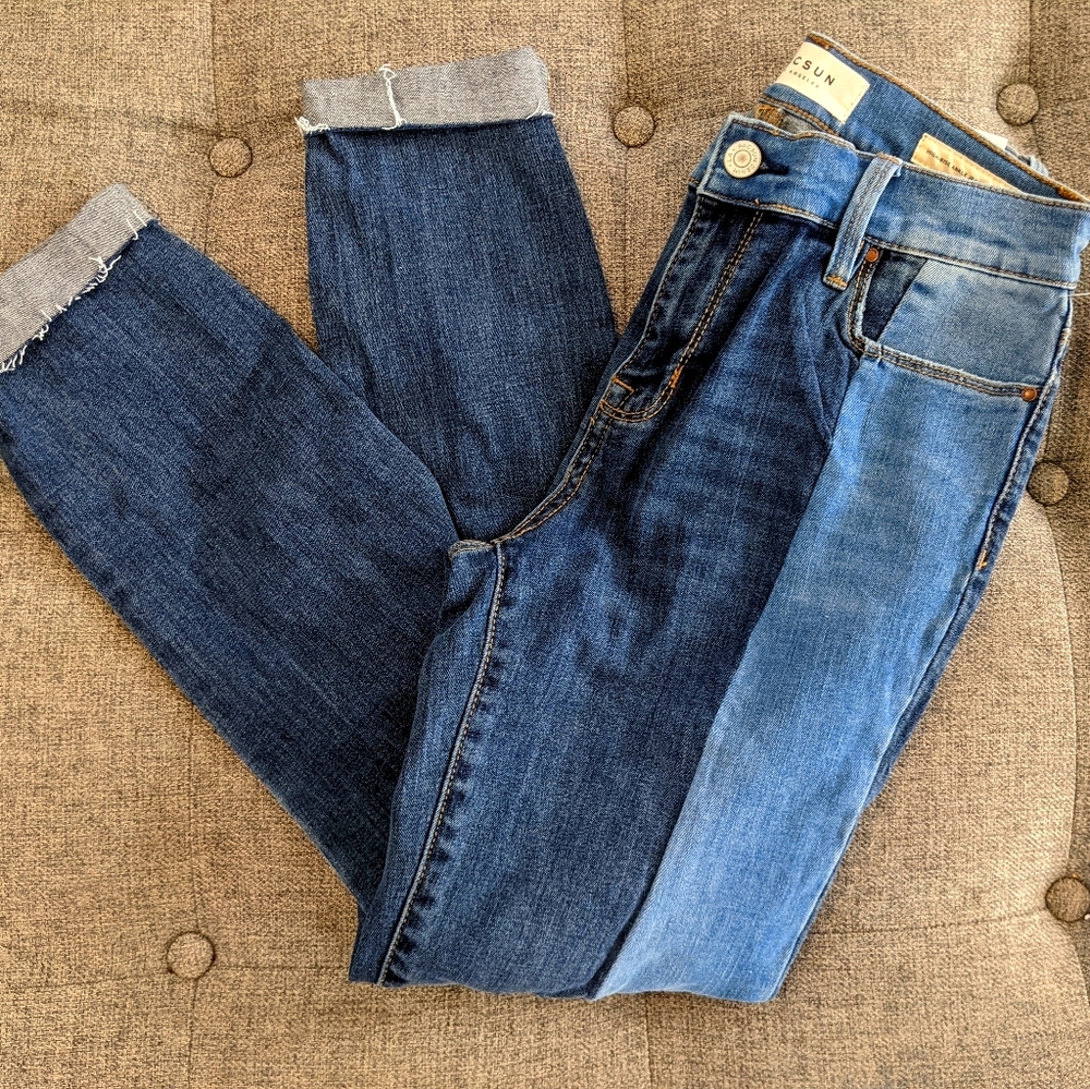 PacSun high-rise ankle jeggings - size 23